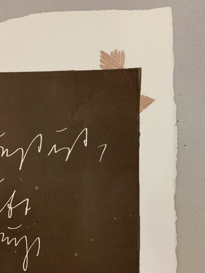 JOSEPH BEUYS - SCHWELLE, 1984 auf Anfrage