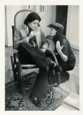 ROBERT LEBECK - ROMY SCHNEIDER UND DANIEL BIASINI, BERLIN 1976 ROBERT LEBECK - ROMY SCHNEIDER UND DANIEL BIASINI, BERLIN 1976