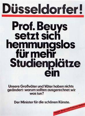 KLAUS STAECK - DÜSSELDORFER! 1972, signiert von Beuys und Staeck / Nicht mehr lieferbar KLAUS STAECK - DÜSSELDORFER! 1972, signiert von Beuys und Staeck / Nicht mehr lieferbar